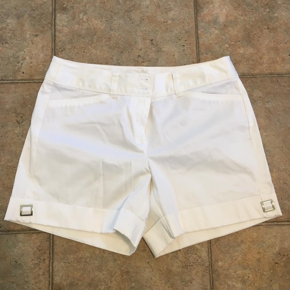 White House Black Market White shorts
